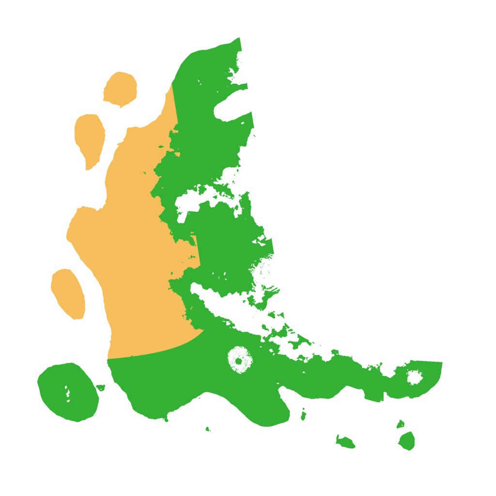 Biome Rust Map: Procedural Map, Size: 3000, Seed: 414012895