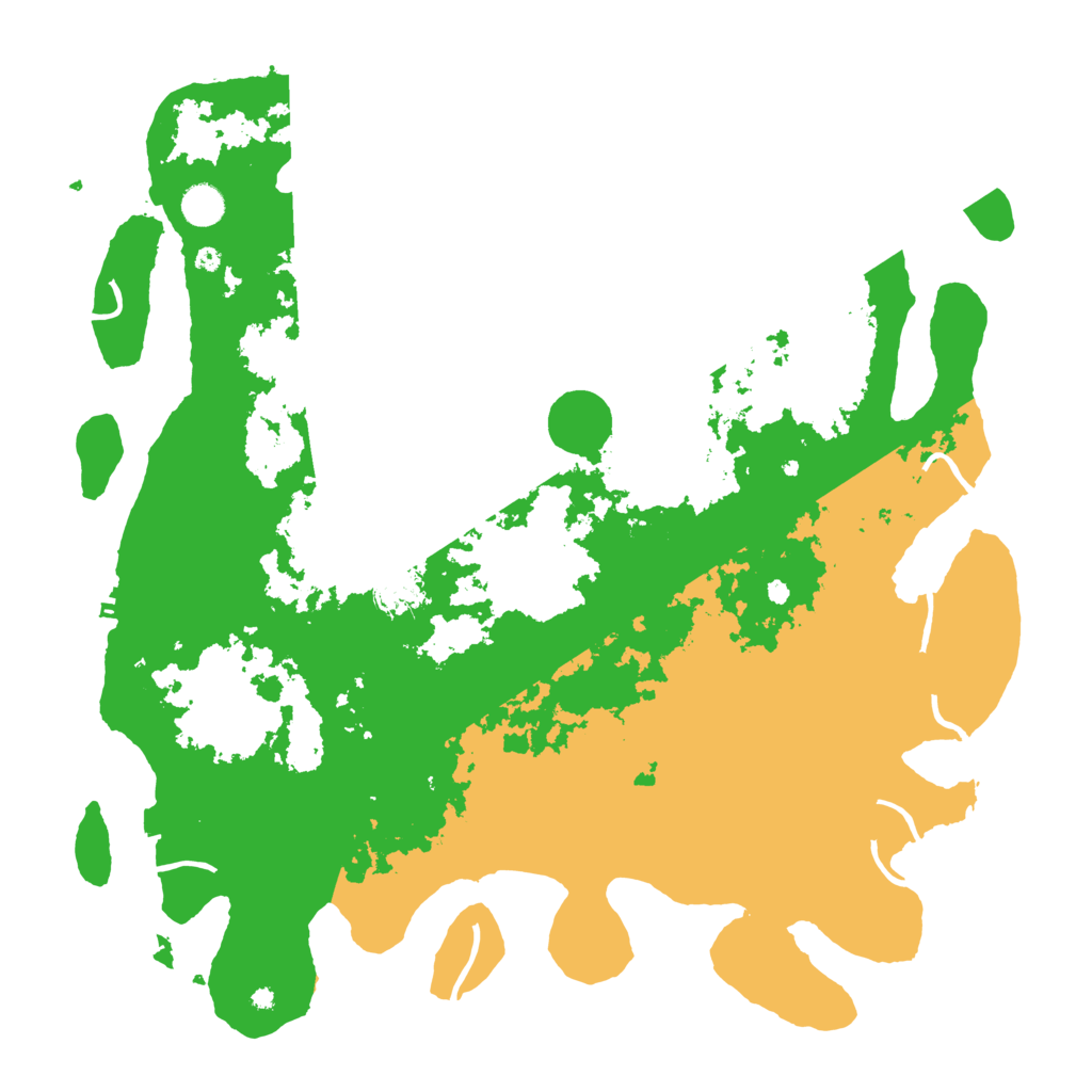 Biome Rust Map: Procedural Map, Size: 4500, Seed: 335375