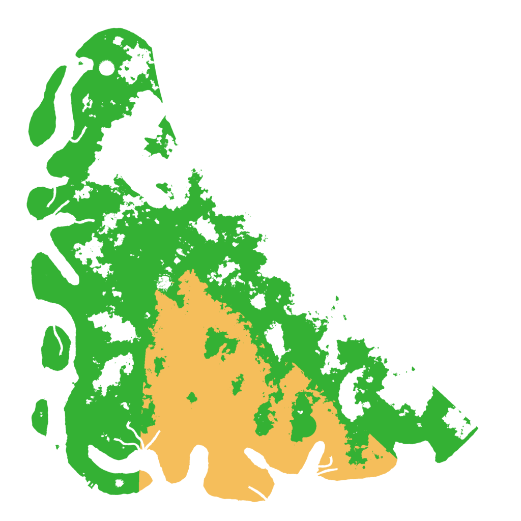 Biome Rust Map: Procedural Map, Size: 6000, Seed: 54675852
