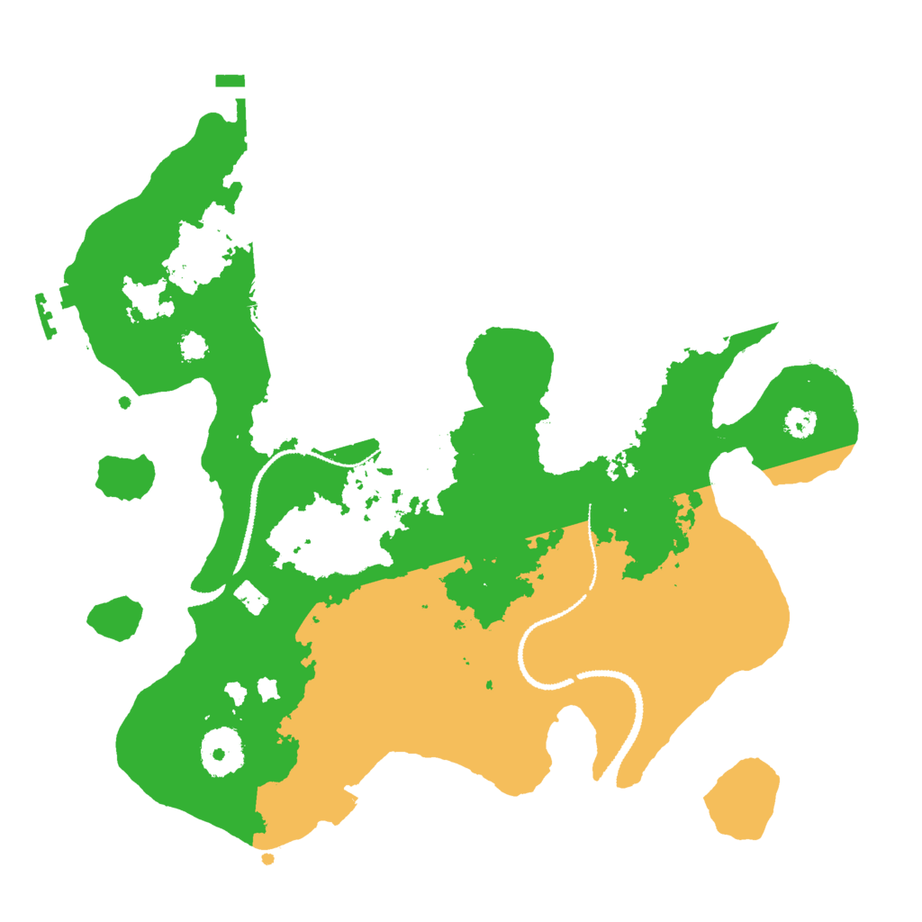 Biome Rust Map: Procedural Map, Size: 3000, Seed: 459262816