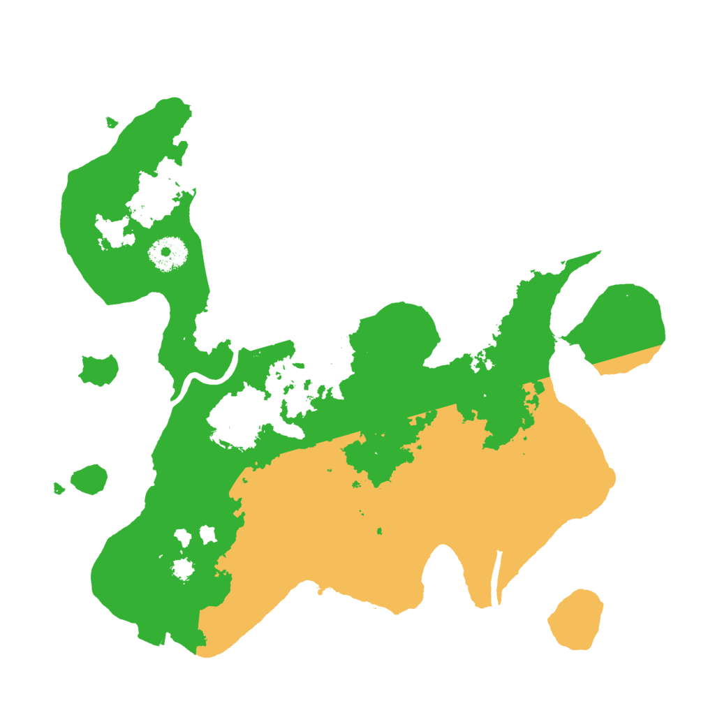 Biome Rust Map: Procedural Map, Size: 3000, Seed: 459262816