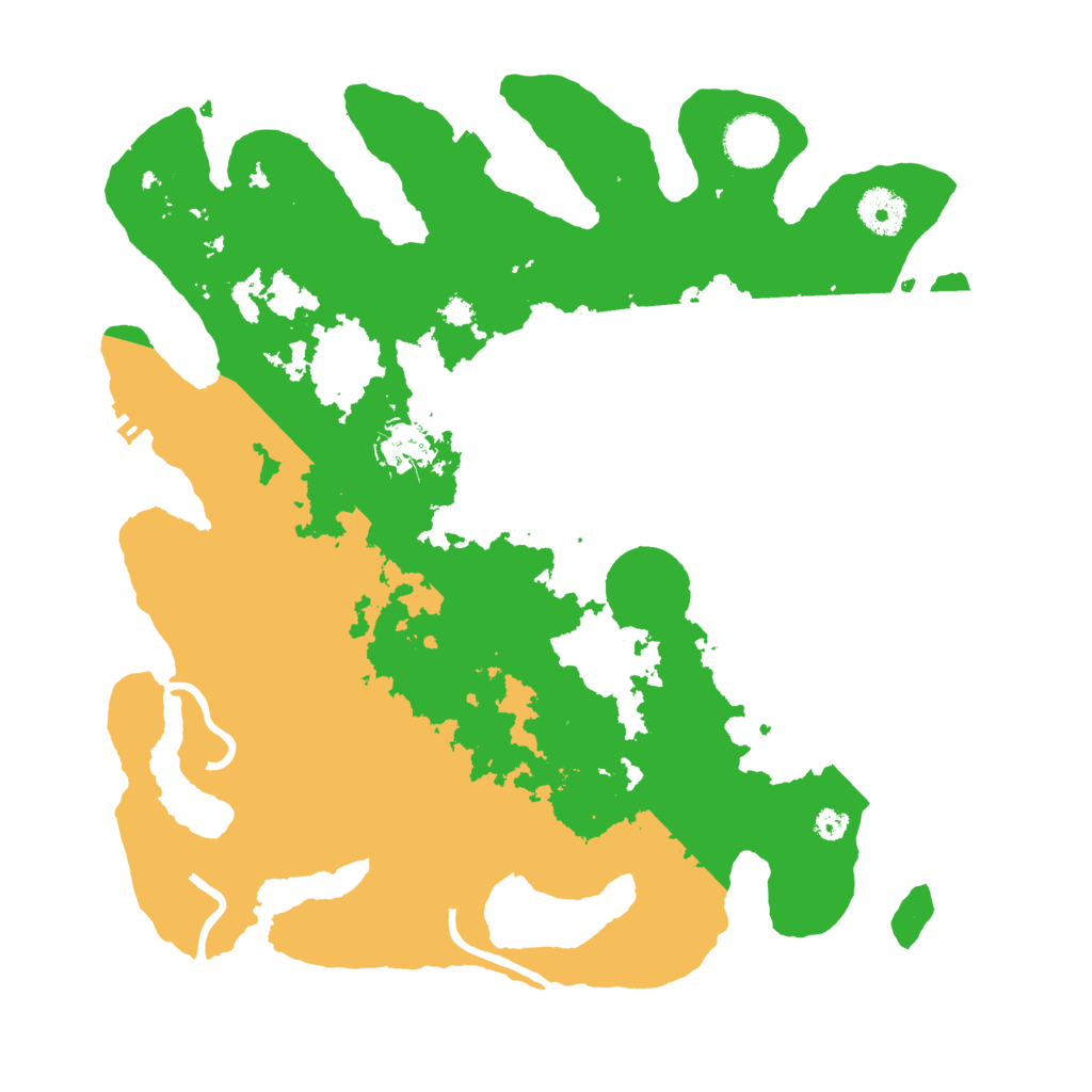 Biome Rust Map: Procedural Map, Size: 3500, Seed: 1561749012