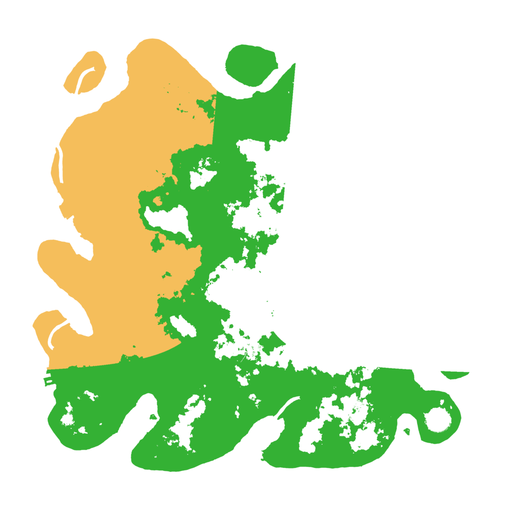 Biome Rust Map: Procedural Map, Size: 3700, Seed: 238285