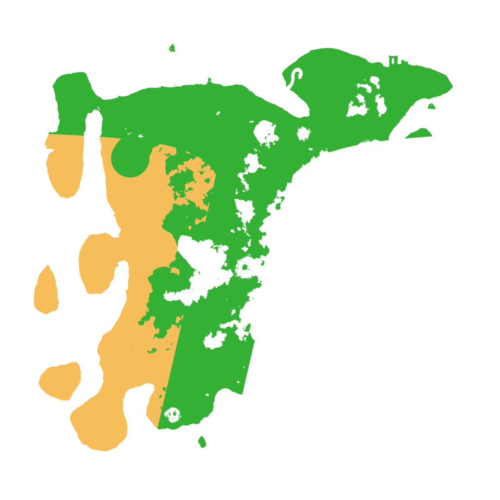 Biome Rust Map: Procedural Map, Size: 3450, Seed: 89323768