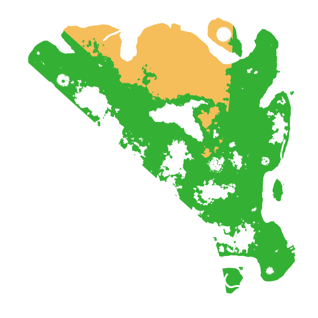 Biome Rust Map: Procedural Map, Size: 3900, Seed: 925661