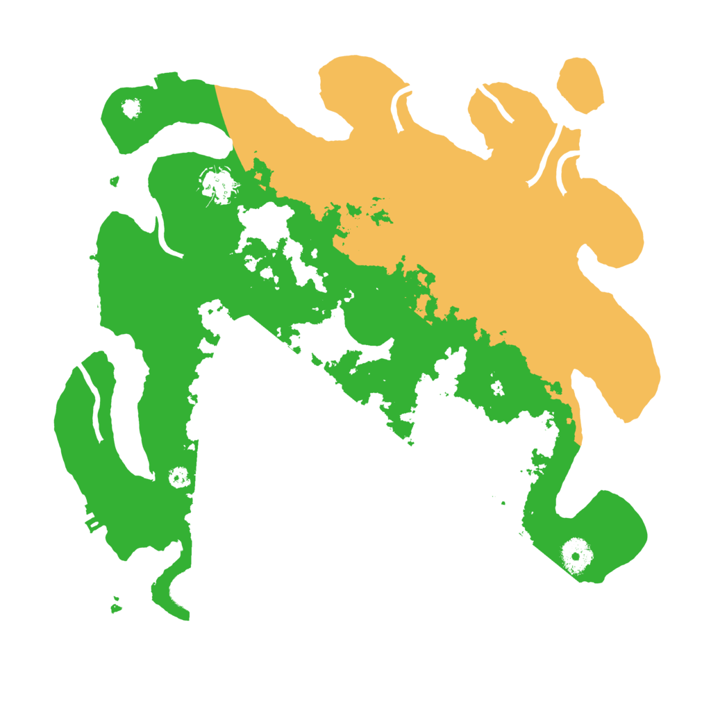 Biome Rust Map: Procedural Map, Size: 3450, Seed: 92472051