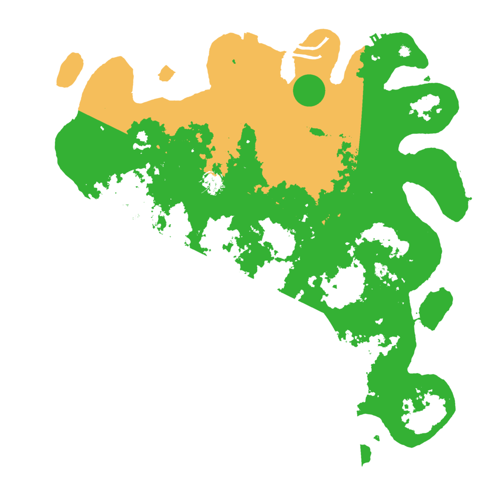 Biome Rust Map: Procedural Map, Size: 4100, Seed: 38980763