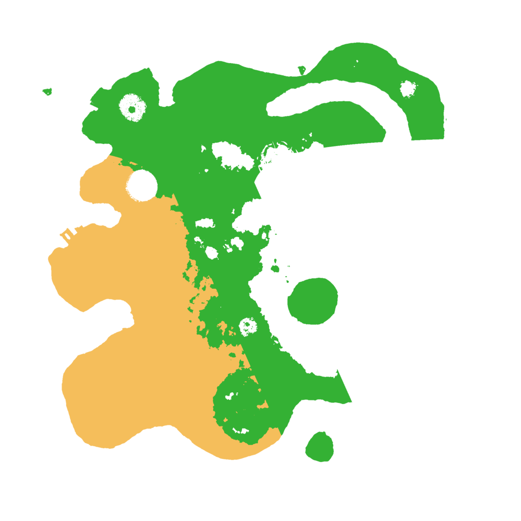 Biome Rust Map: Procedural Map, Size: 3000, Seed: 239638342