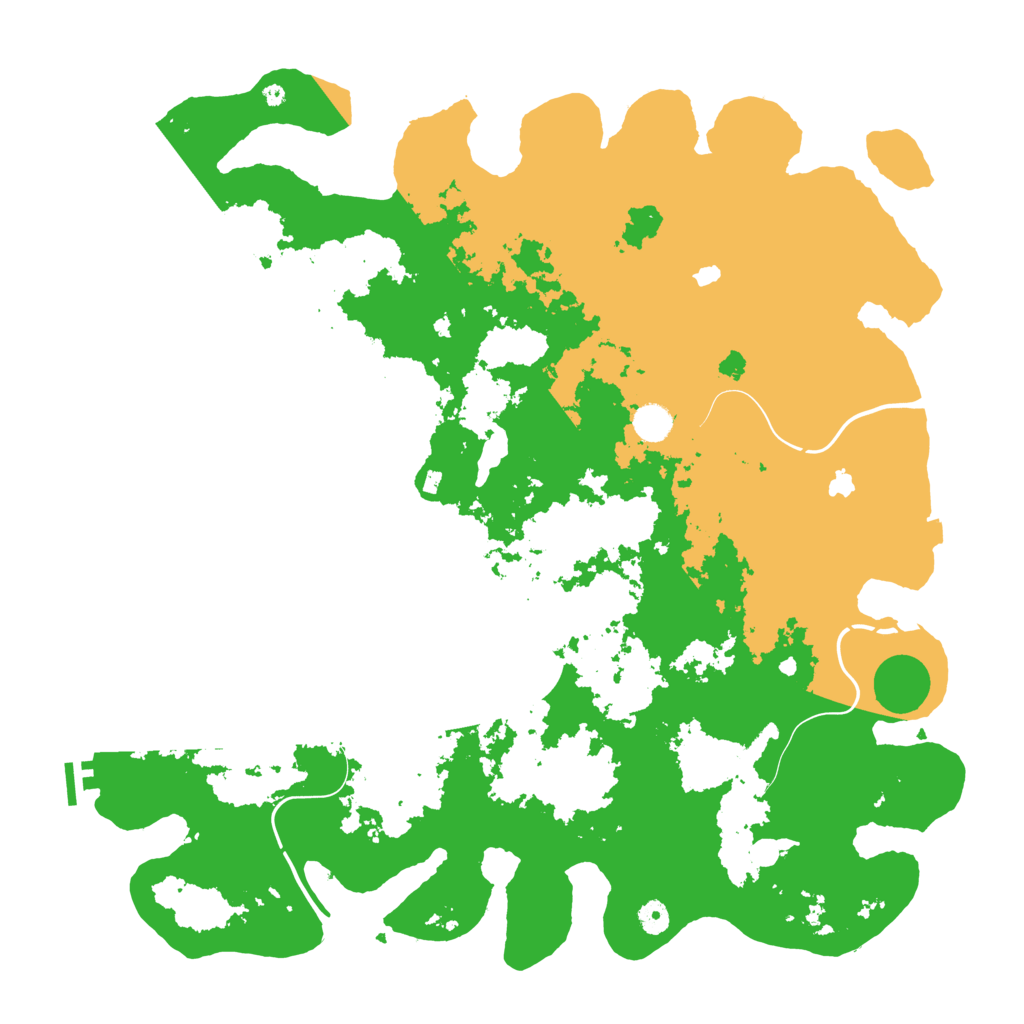 Biome Rust Map: Procedural Map, Size: 4800, Seed: 1571878958