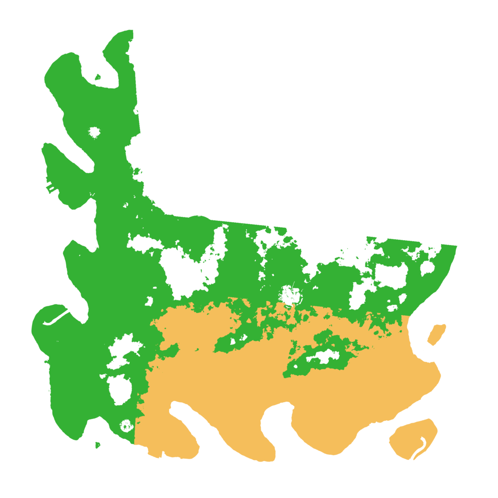 Biome Rust Map: Procedural Map, Size: 4096, Seed: 1151233115