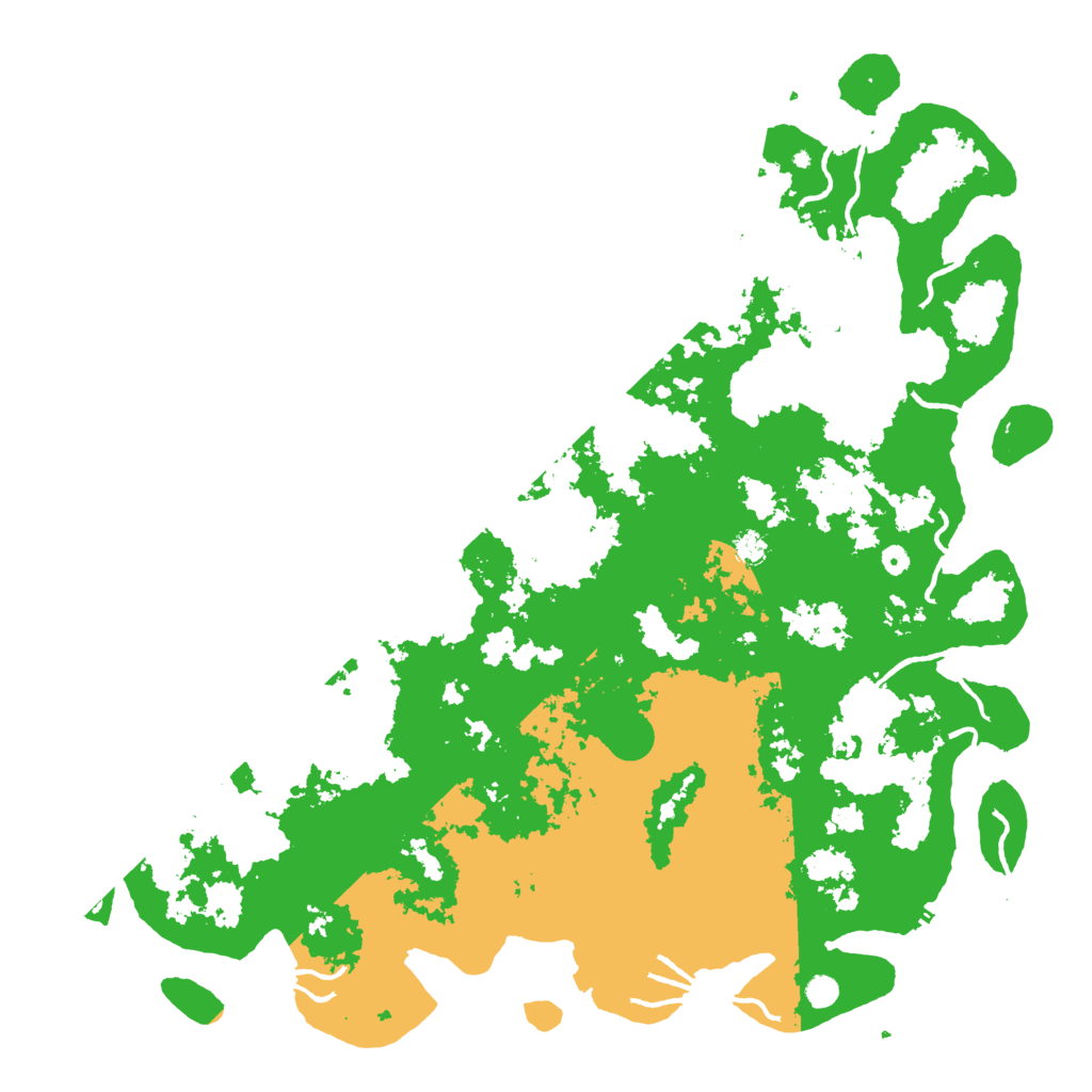 Biome Rust Map: Procedural Map, Size: 6000, Seed: 1163815598