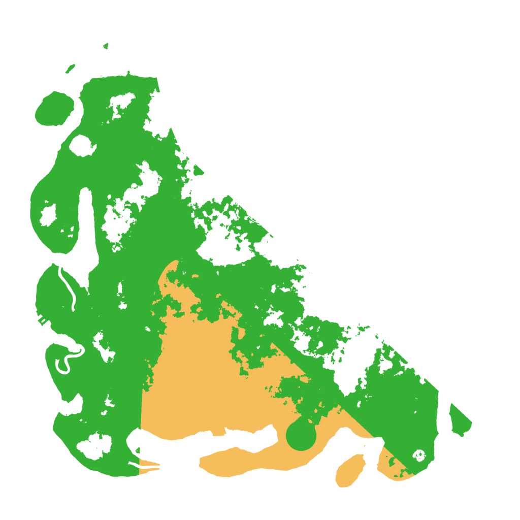 Biome Rust Map: Procedural Map, Size: 4500, Seed: 1082187721