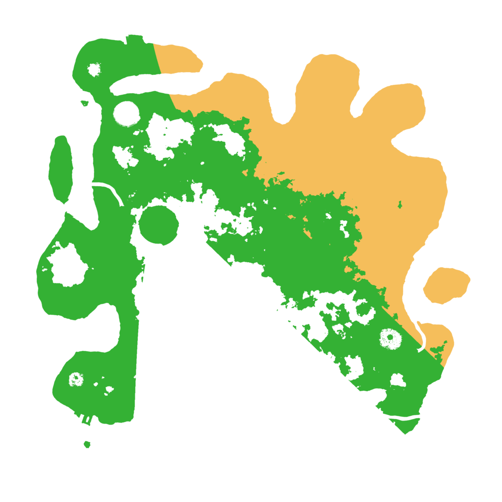 Biome Rust Map: Procedural Map, Size: 3500, Seed: 1966833723