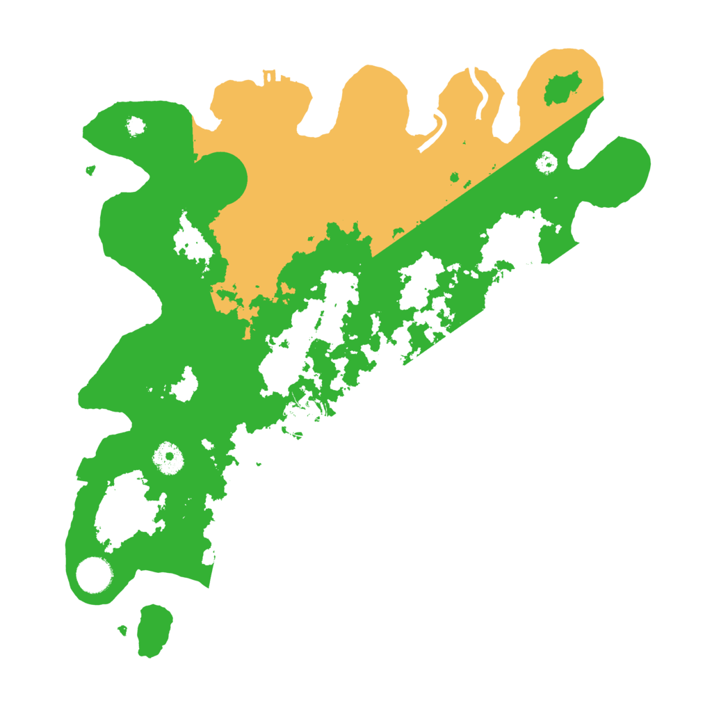 Biome Rust Map: Procedural Map, Size: 3500, Seed: 172491529