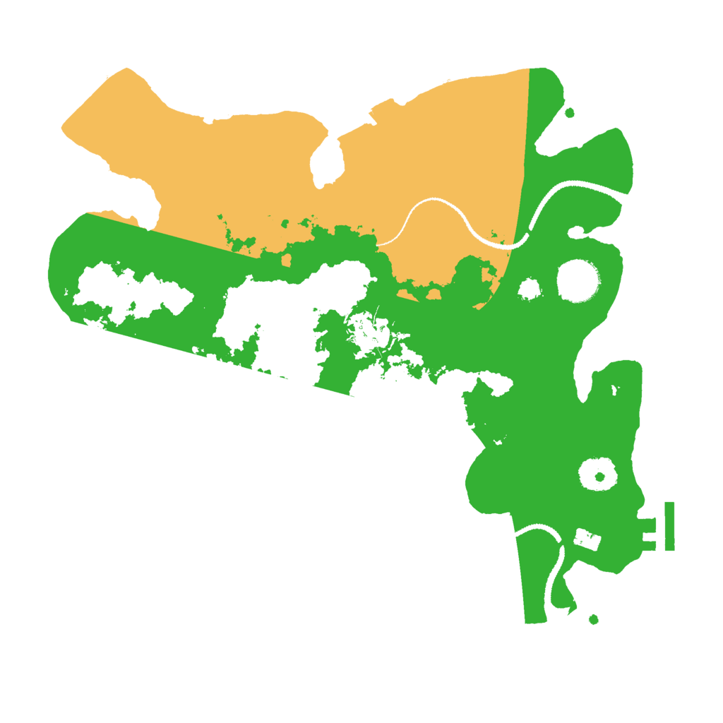 Biome Rust Map: Procedural Map, Size: 3000, Seed: 8247056