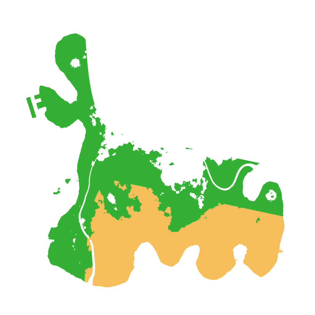 Biome Rust Map: Procedural Map, Size: 3000, Seed: 21148