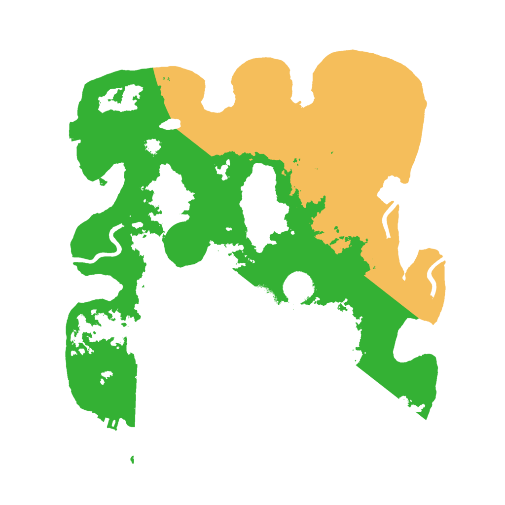 Biome Rust Map: Procedural Map, Size: 3050, Seed: 73