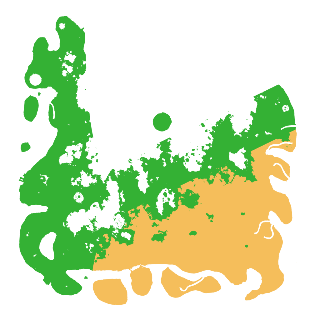 Biome Rust Map: Procedural Map, Size: 4800, Seed: 550215266