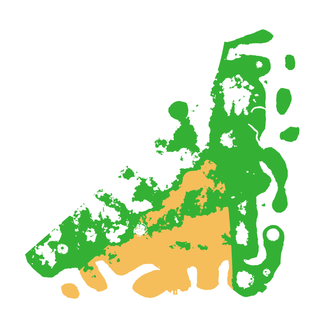 Biome Rust Map: Procedural Map, Size: 4500, Seed: 749903613