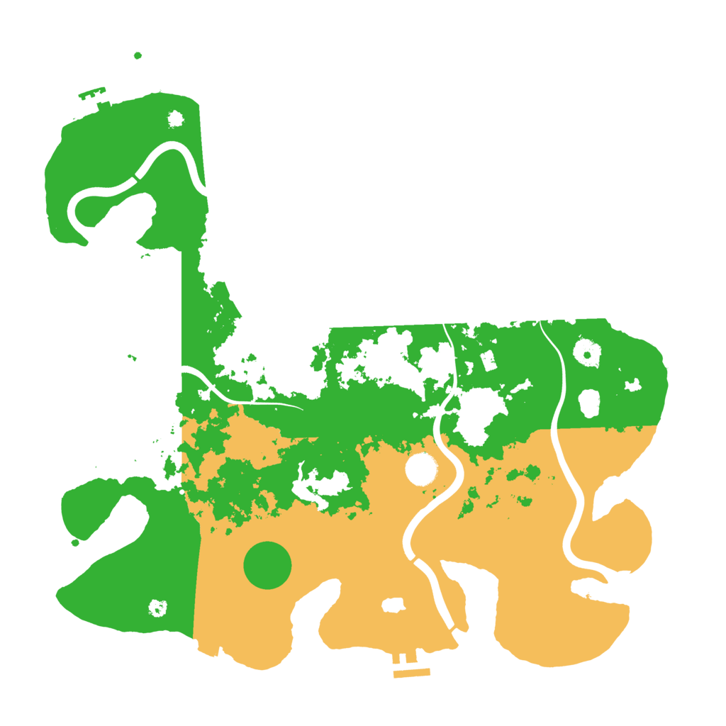 Biome Rust Map: Procedural Map, Size: 4000, Seed: 1516941905