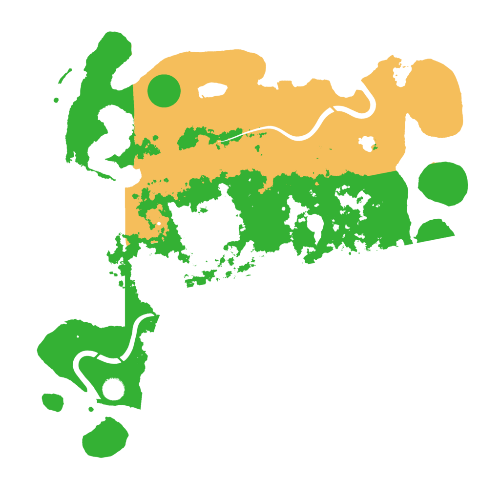 Biome Rust Map: Procedural Map, Size: 4000, Seed: 682649240