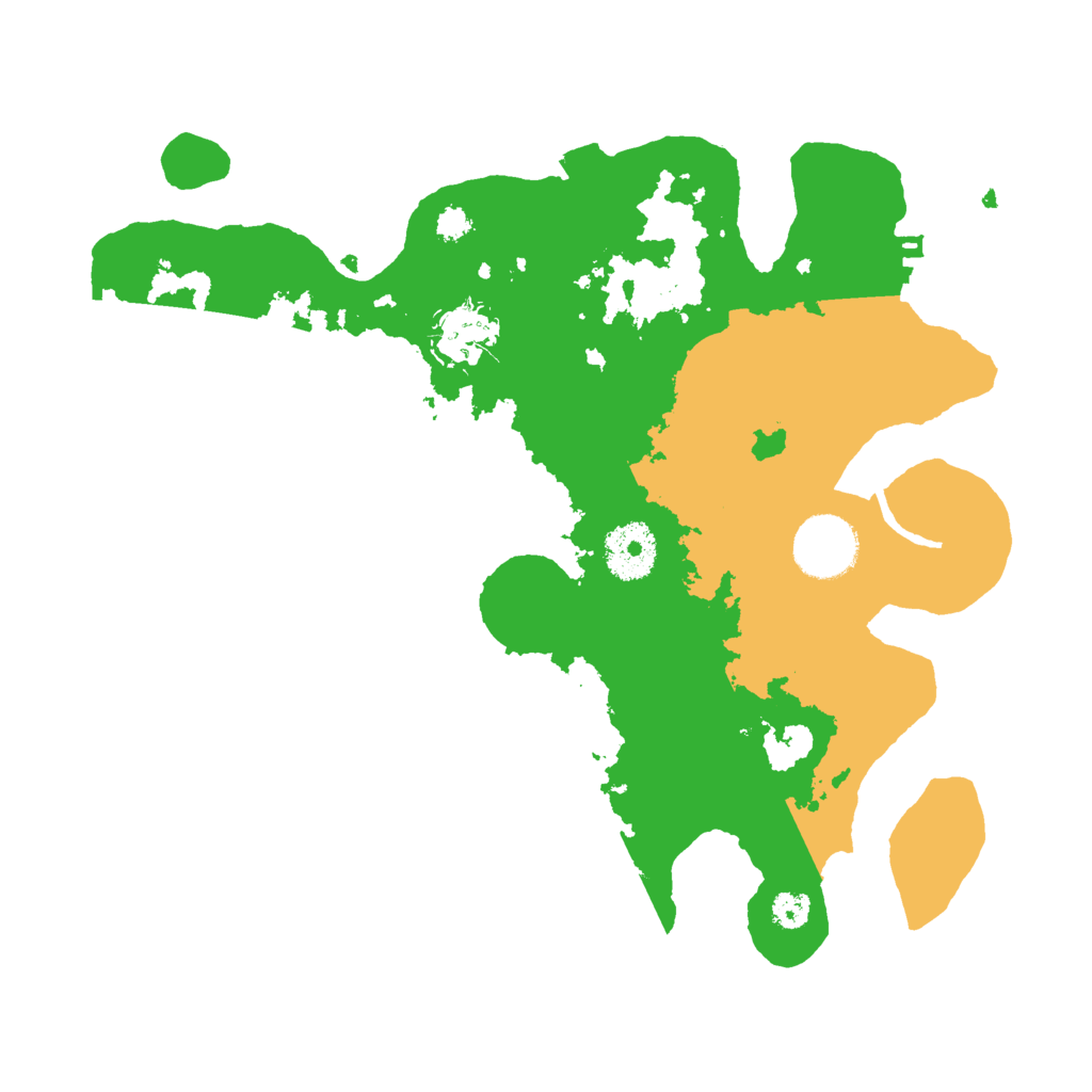 Biome Rust Map: Procedural Map, Size: 3000, Seed: 17149