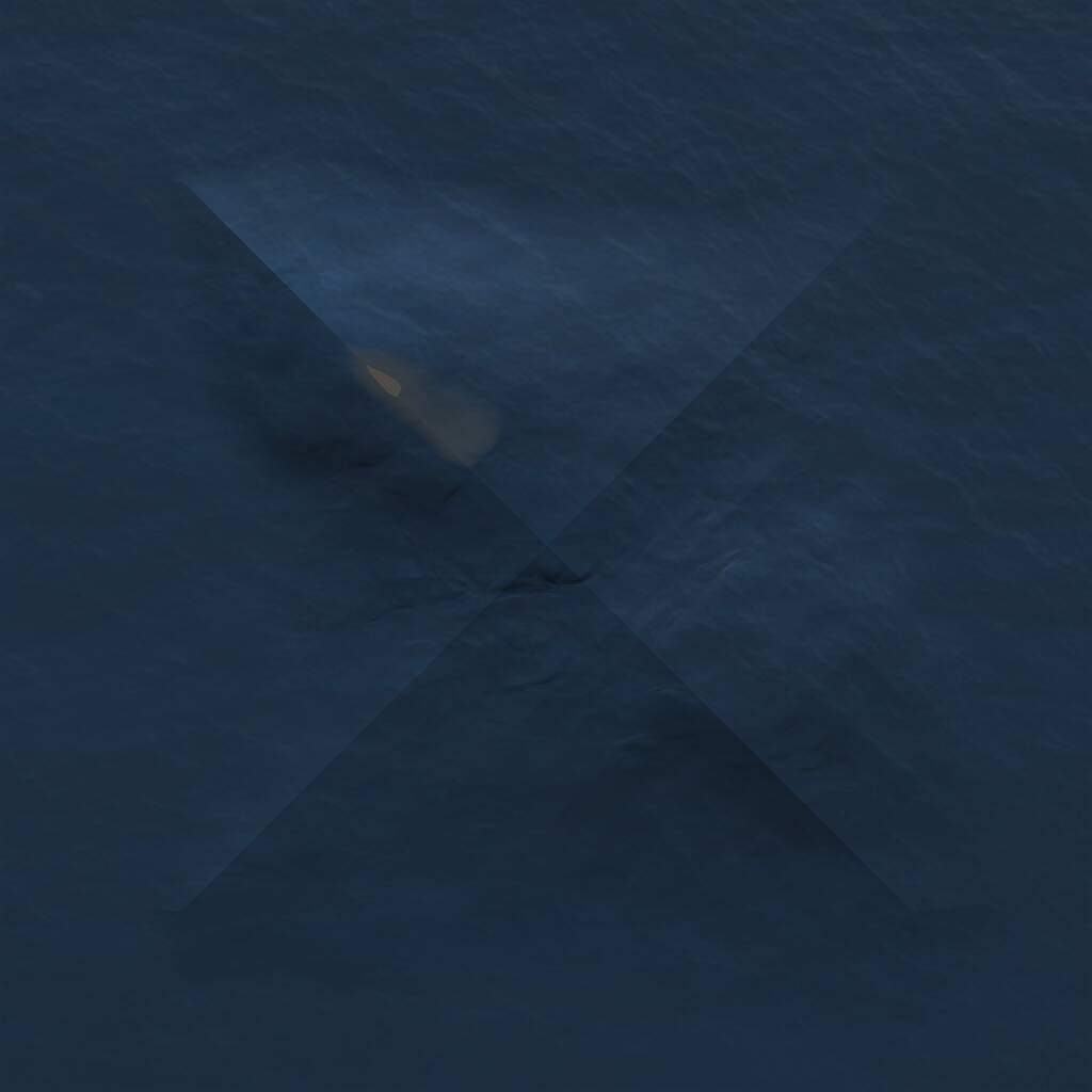 Rust Map: Procedural Map, Size: 1000, Seed: 3268, 1 Monuments