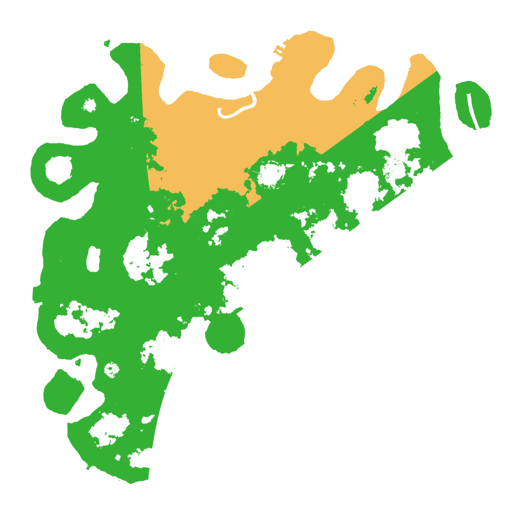 Biome Rust Map: Procedural Map, Size: 3700, Seed: 841938