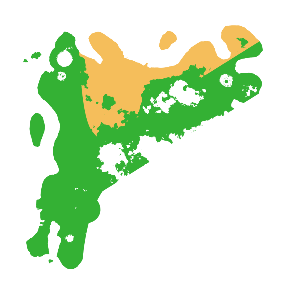 Biome Rust Map: Procedural Map, Size: 3400, Seed: 72989453