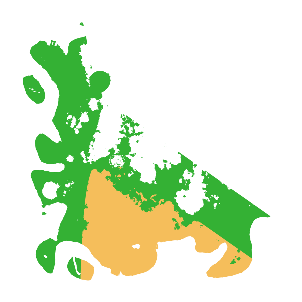 Biome Rust Map: Procedural Map, Size: 3900, Seed: 79051458