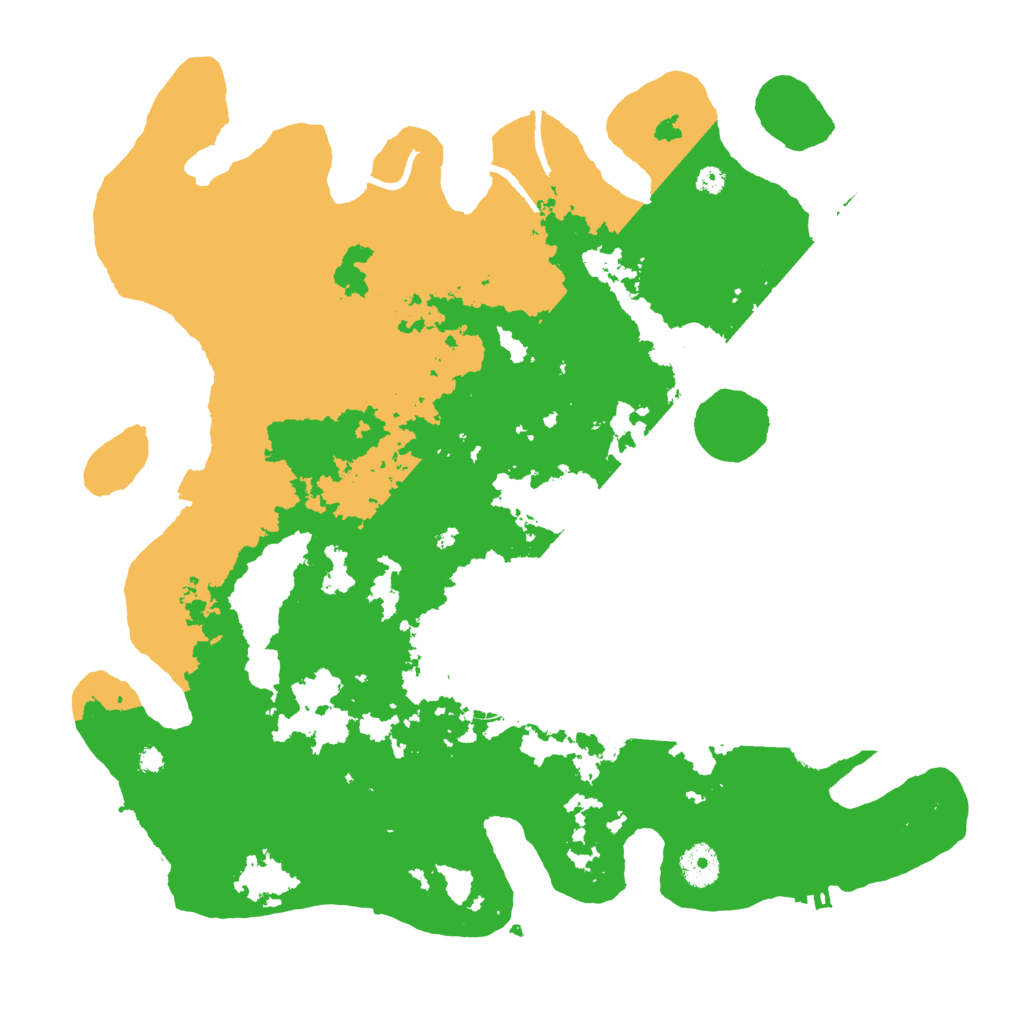 Biome Rust Map: Procedural Map, Size: 3800, Seed: 835704271