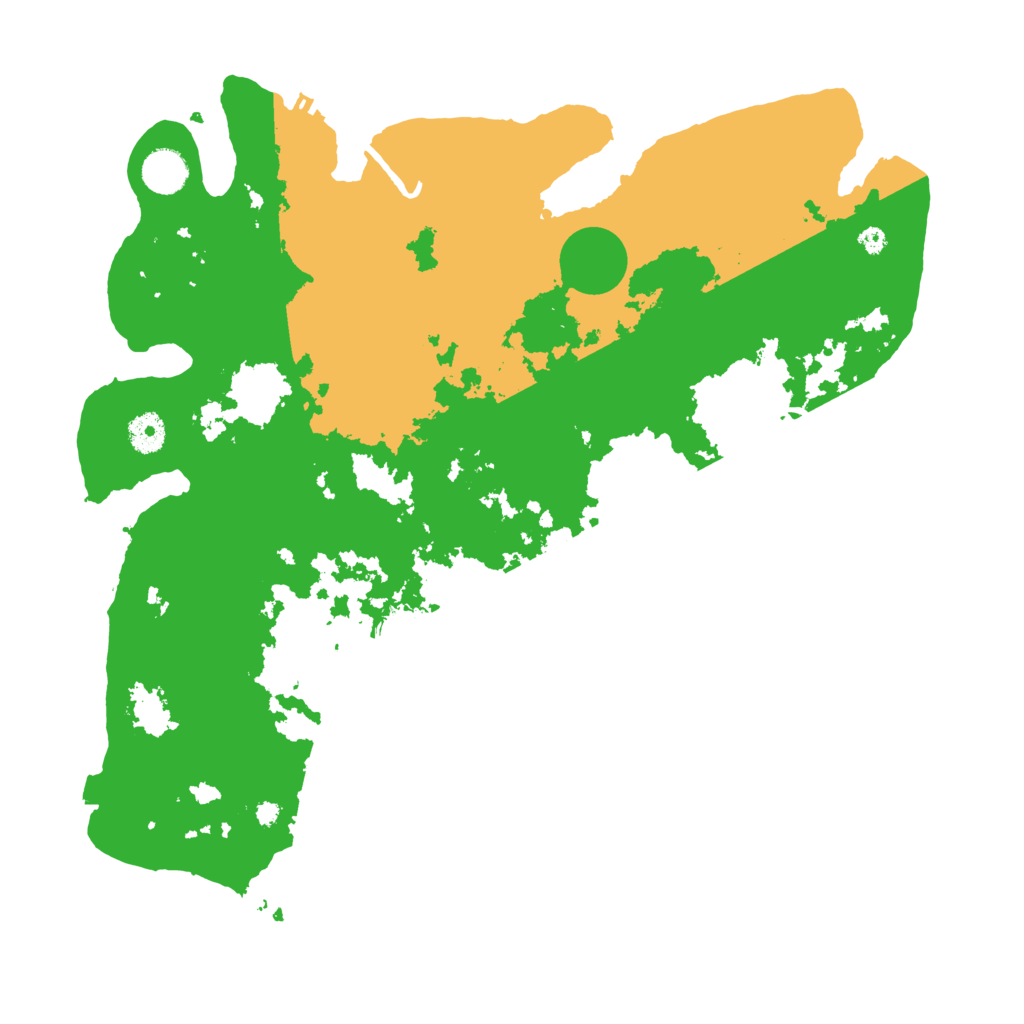 Biome Rust Map: Procedural Map, Size: 4000, Seed: 2957