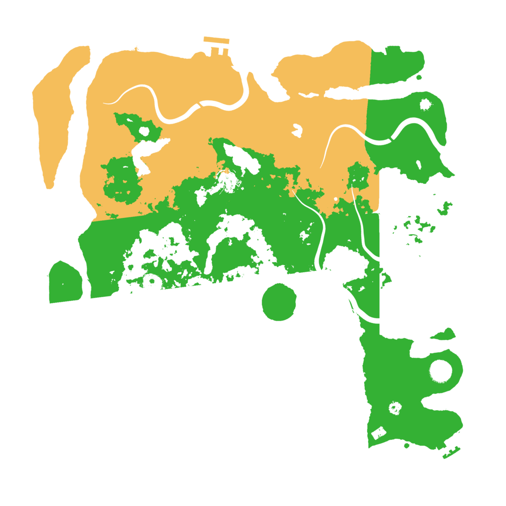 Biome Rust Map: Procedural Map, Size: 4000, Seed: 9336