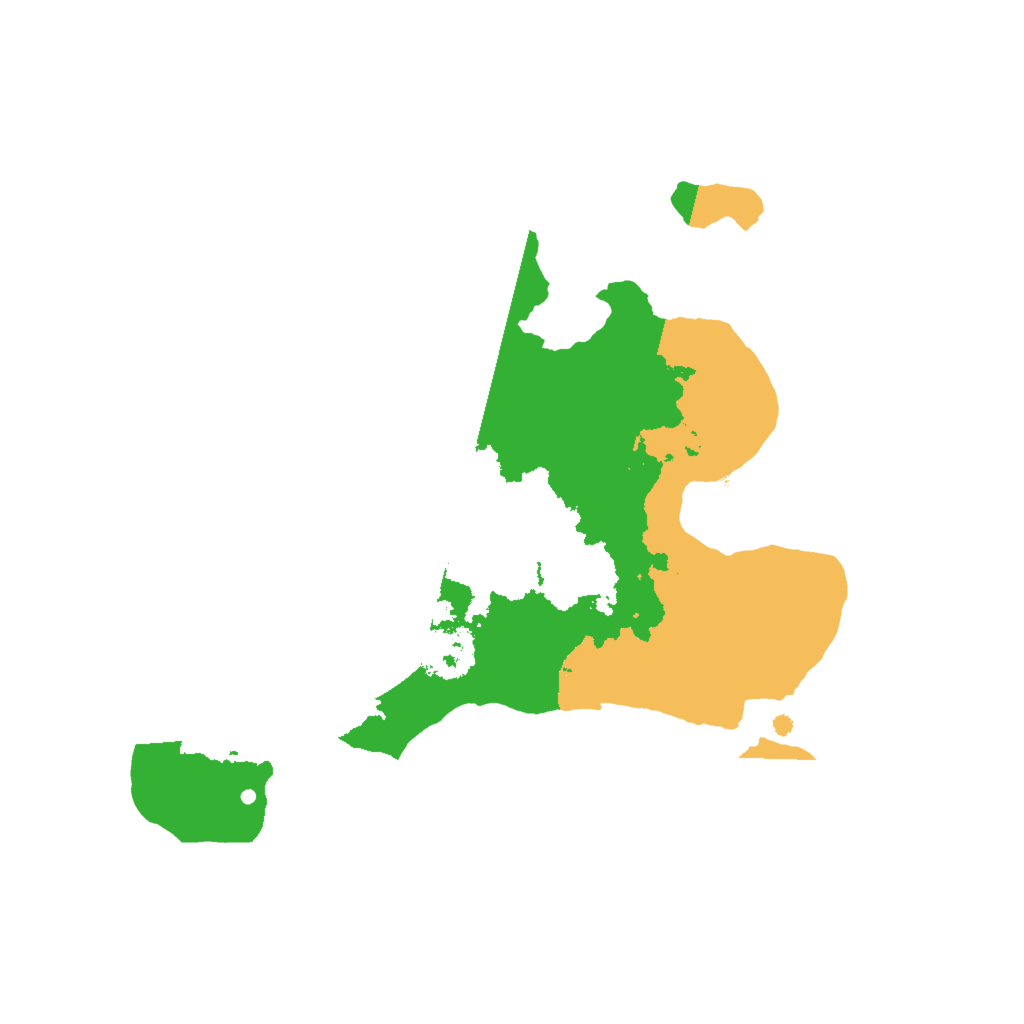 Biome Rust Map: Procedural Map, Size: 2000, Seed: 967831510