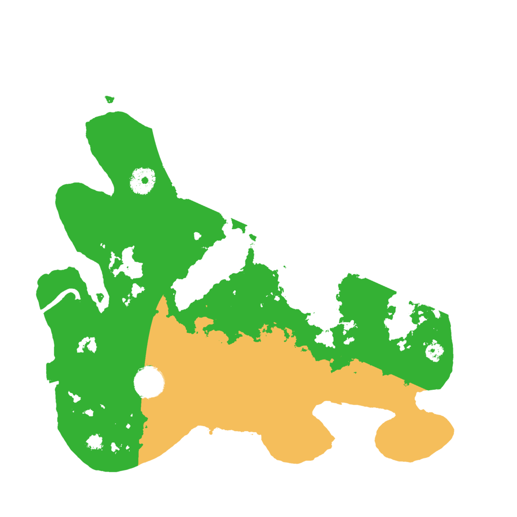 Biome Rust Map: Procedural Map, Size: 3000, Seed: 1084631178