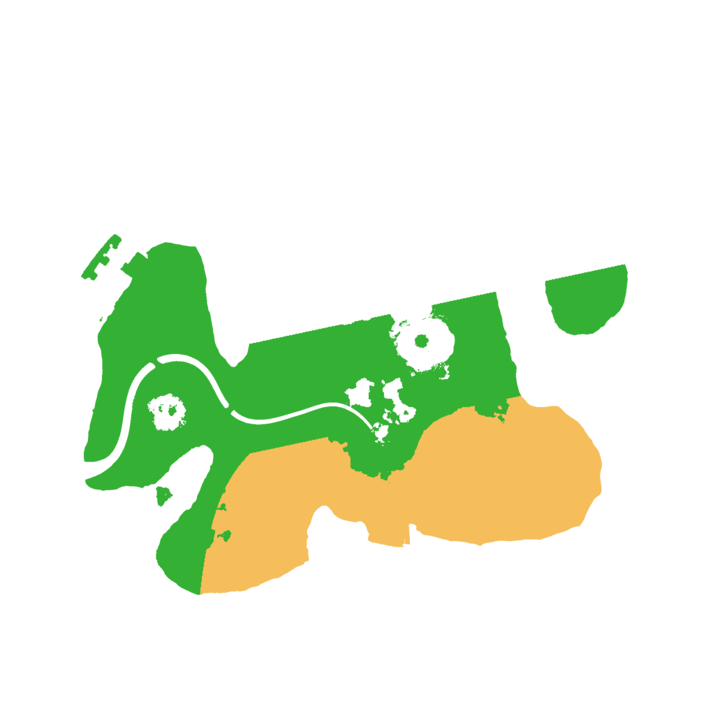 Biome Rust Map: Procedural Map, Size: 2000, Seed: 2857361