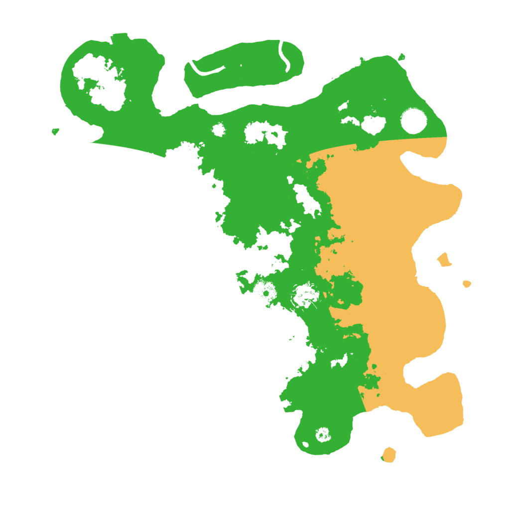 Biome Rust Map: Procedural Map, Size: 3500, Seed: 745377557