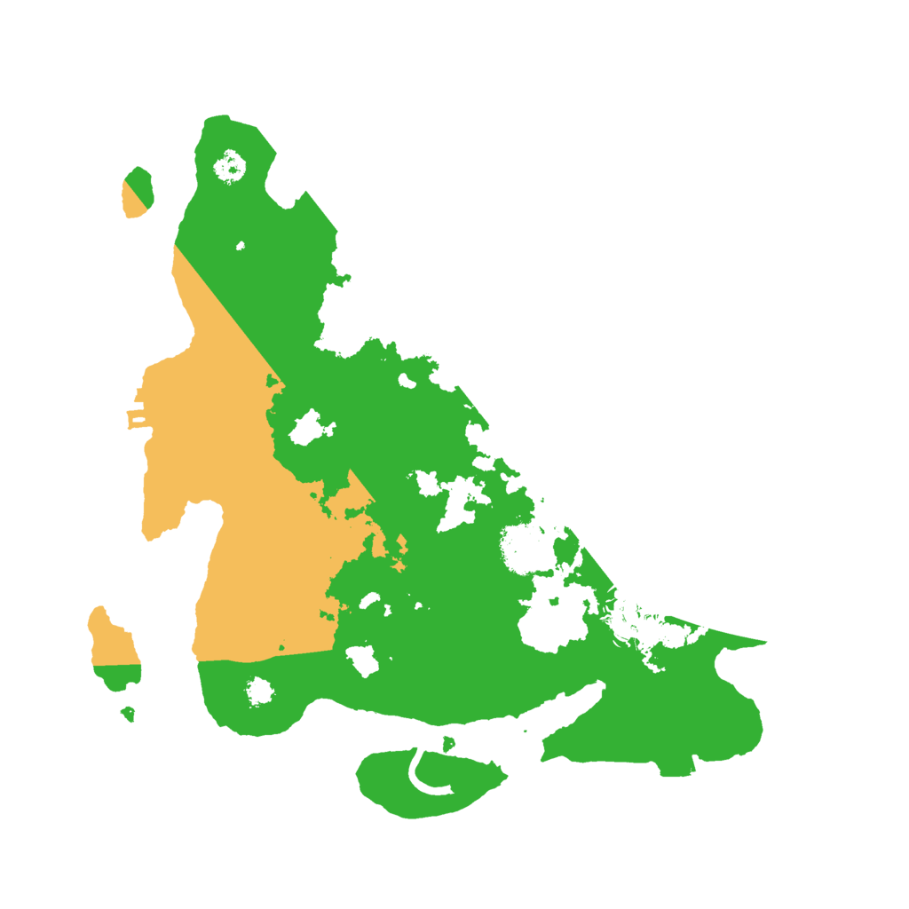 Biome Rust Map: Procedural Map, Size: 3000, Seed: 217713221