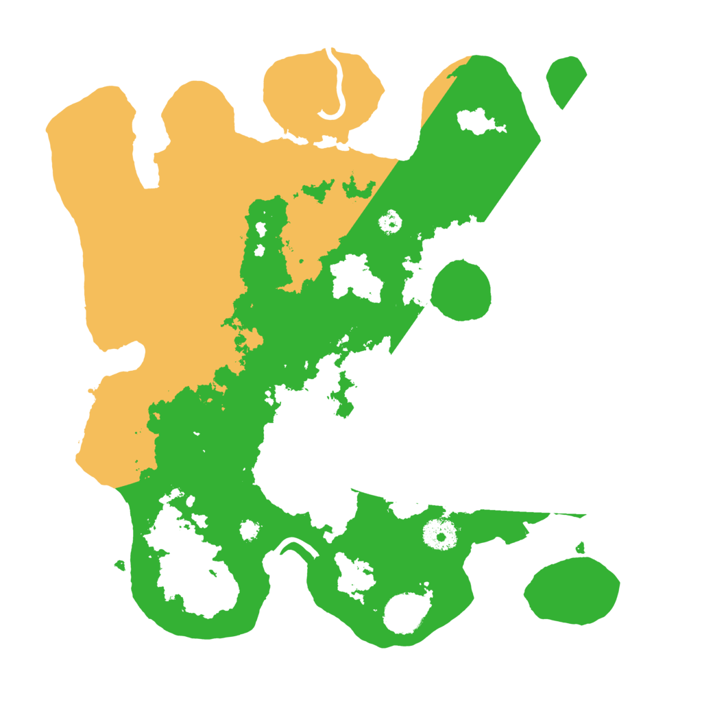 Biome Rust Map: Procedural Map, Size: 3200, Seed: 1761304897