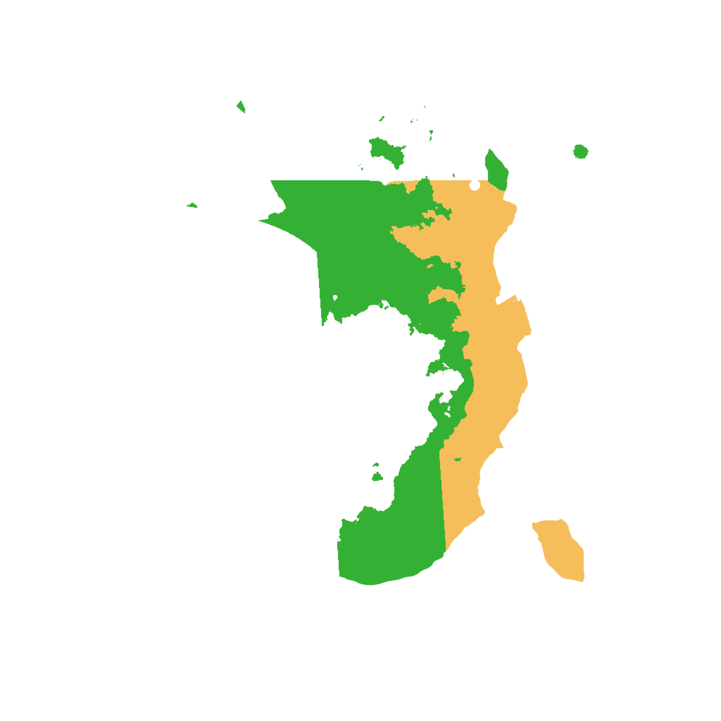 Biome Rust Map: Procedural Map, Size: 2007, Seed: 100