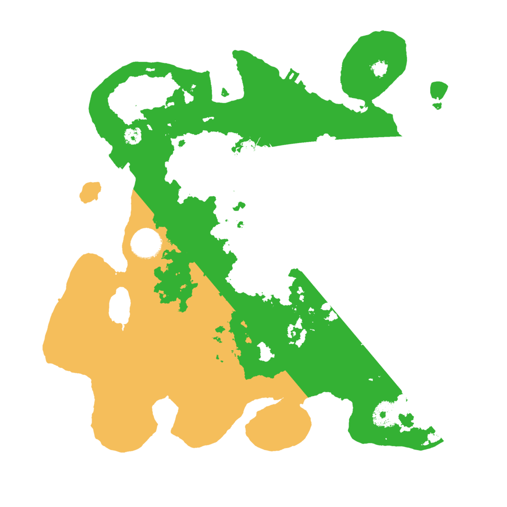 Biome Rust Map: Procedural Map, Size: 3000, Seed: 105599405