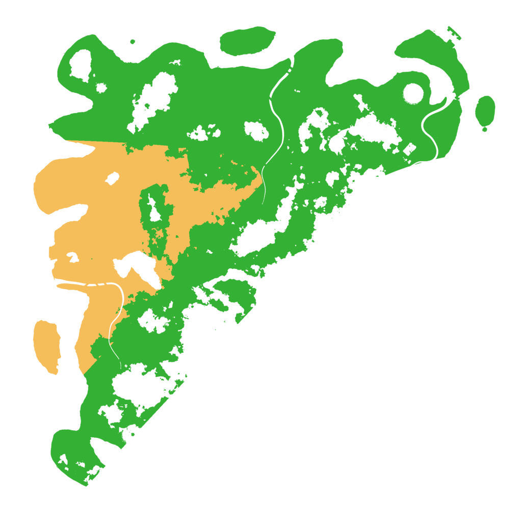Biome Rust Map: Procedural Map, Size: 4500, Seed: 794367899