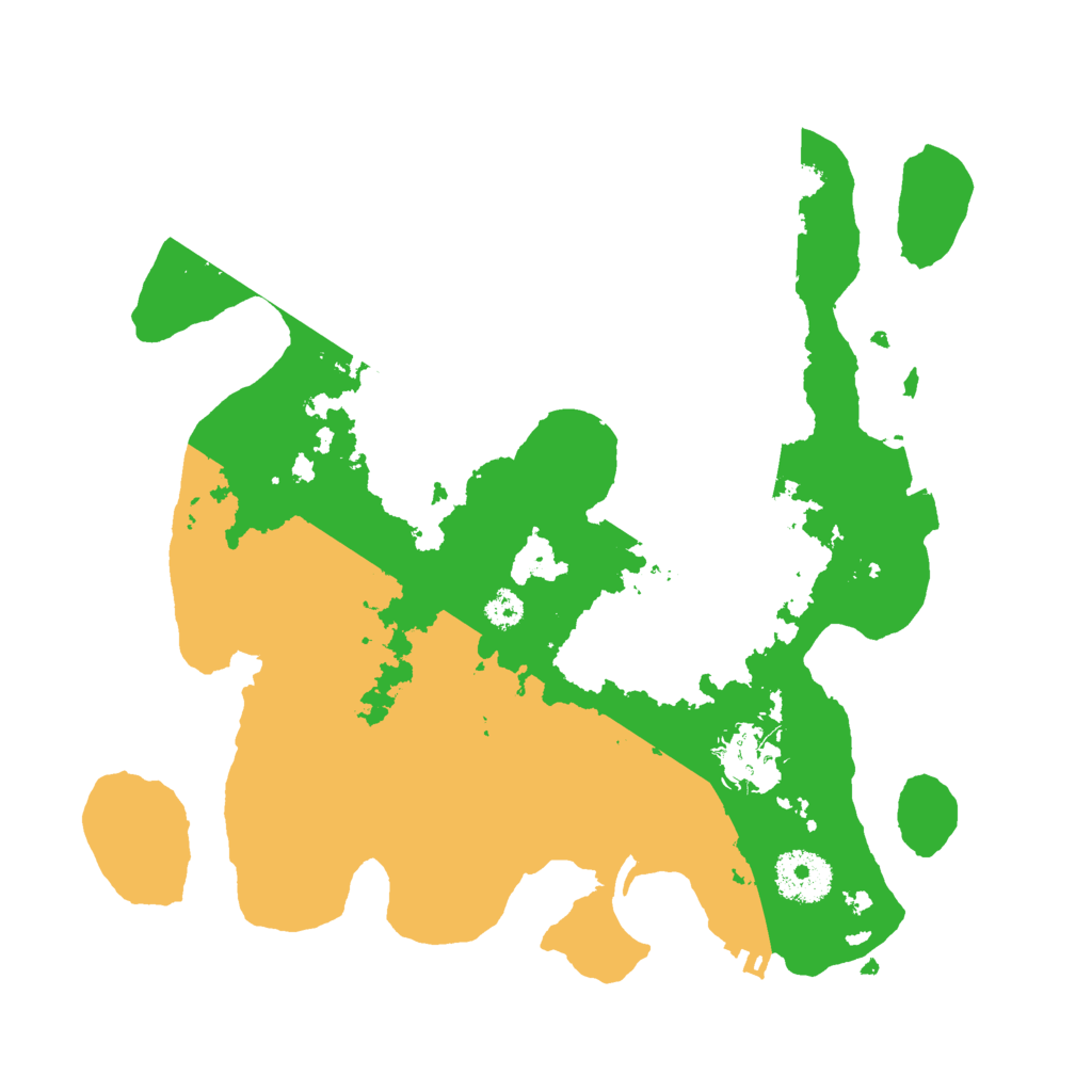 Biome Rust Map: Procedural Map, Size: 3000, Seed: 1827650133