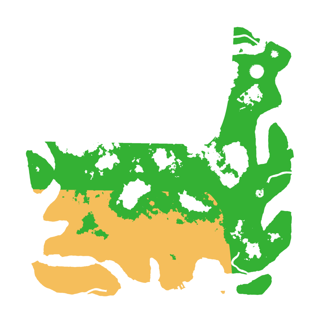 Biome Rust Map: Procedural Map, Size: 4000, Seed: 36812683