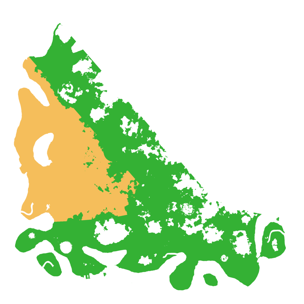 Biome Rust Map: Procedural Map, Size: 4500, Seed: 1230985