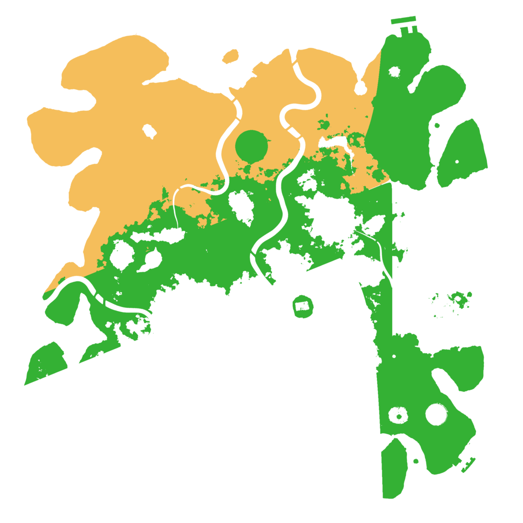 Biome Rust Map: Procedural Map, Size: 4250, Seed: 266169997