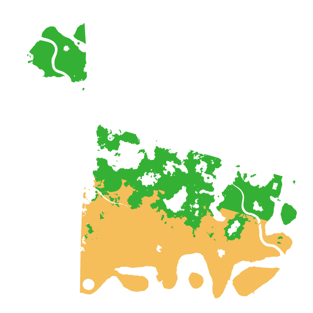 Biome Rust Map: Procedural Map, Size: 5000, Seed: 1744832758