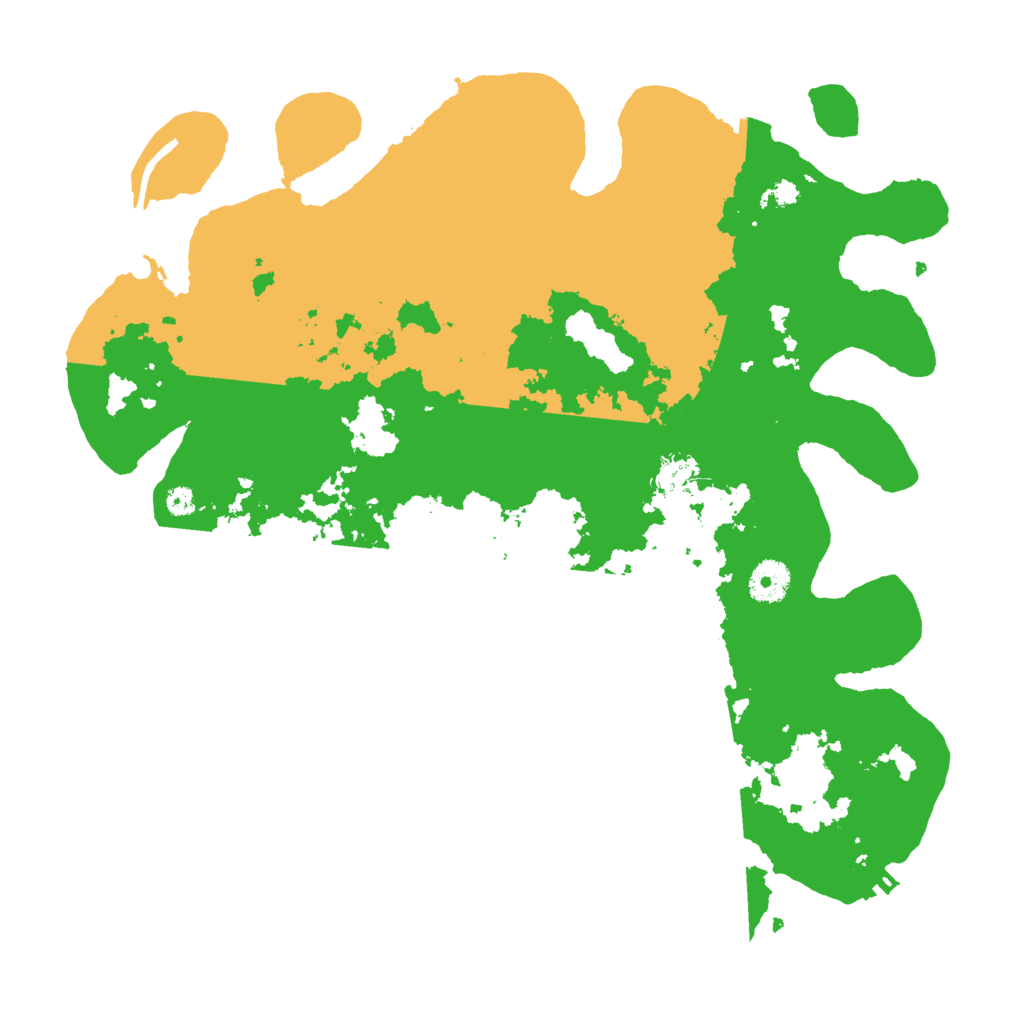 Biome Rust Map: Procedural Map, Size: 3700, Seed: 1753041680