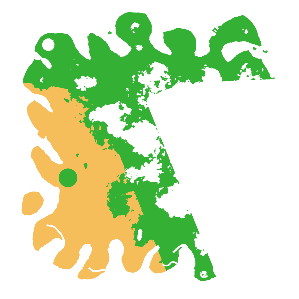 Biome Rust Map: Procedural Map, Size: 4250, Seed: 602207859