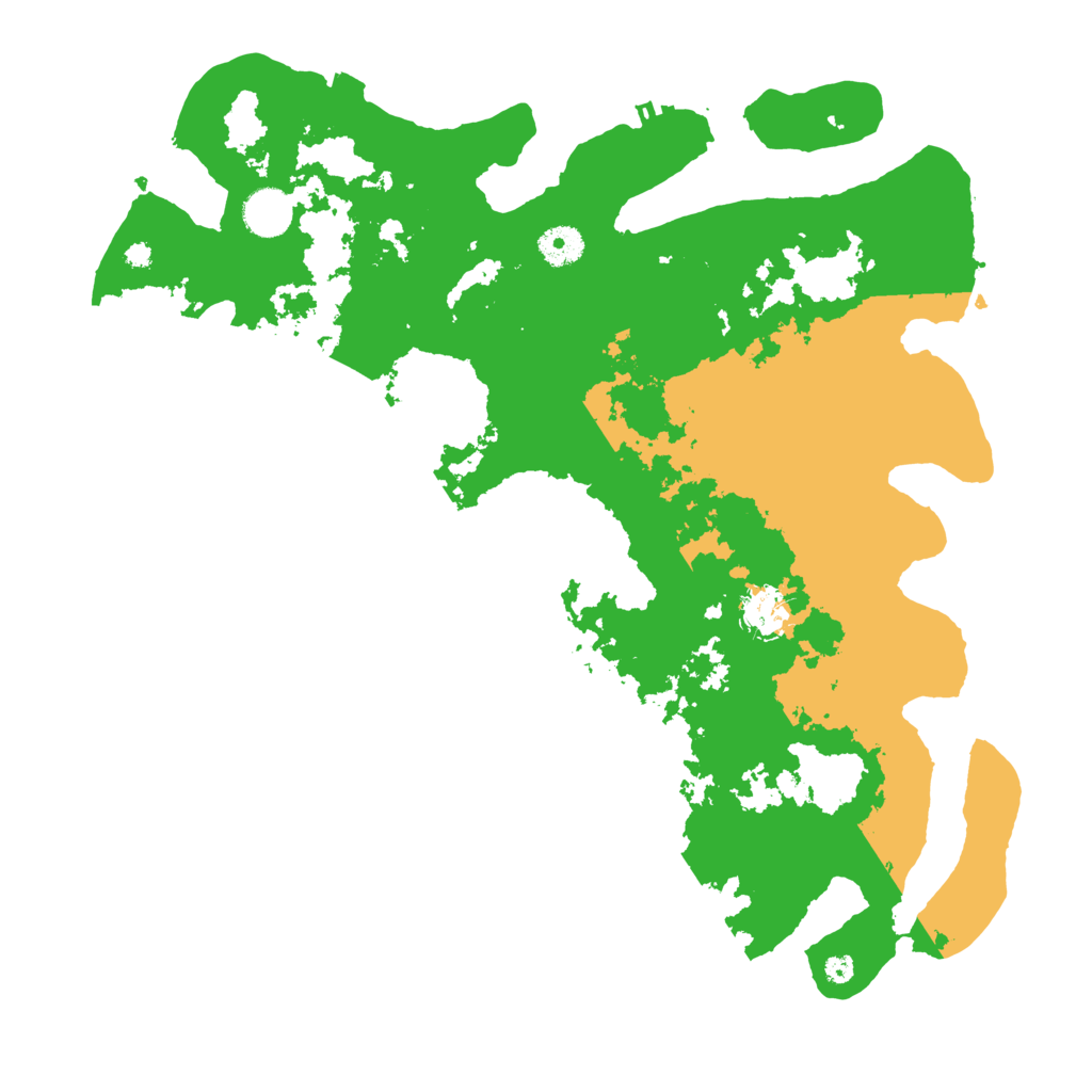 Biome Rust Map: Procedural Map, Size: 3900, Seed: 503349215